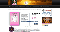 Desktop Screenshot of godswordalive.com
